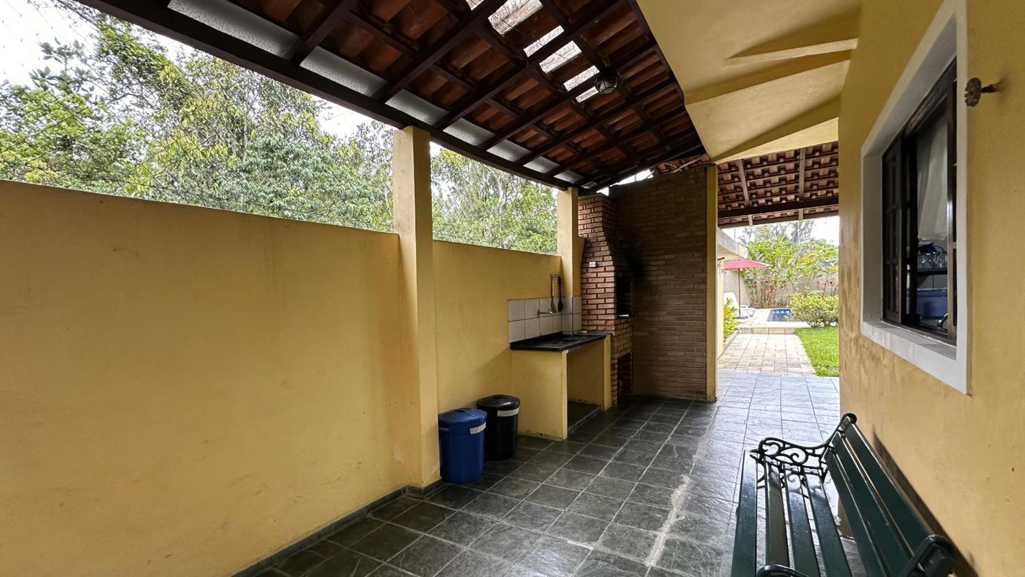 Casa C Piscina A 700M Da Praia De Caraguatatuba Sp Exterior photo